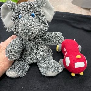 Elephant and fire truck stuffy